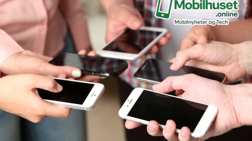 Detaljer om nesten ny mobil