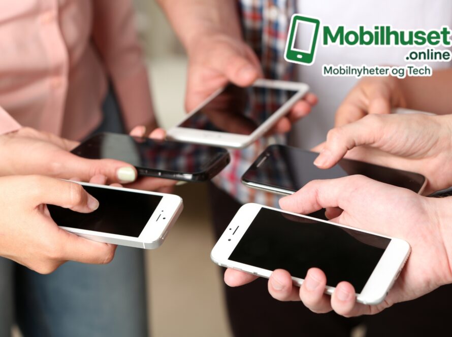 Detaljer om nesten ny mobil